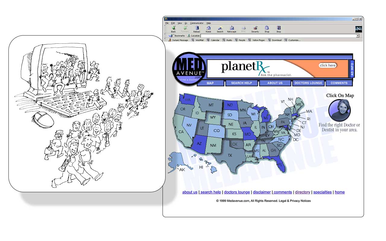 Medavenue.com launched 1999