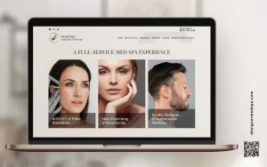 PSS showcase - JH Medspa laptop