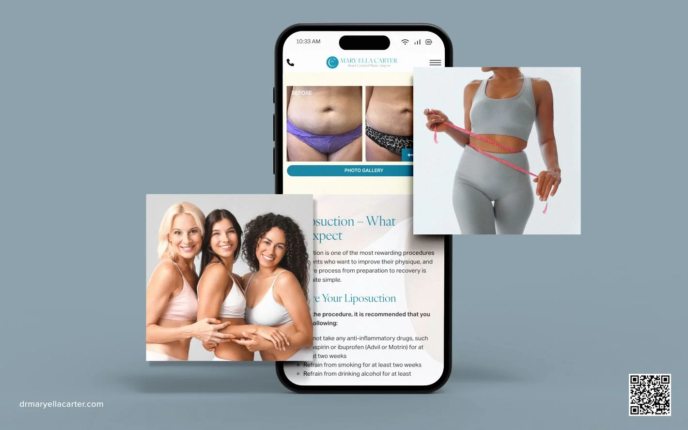 Showcase: MEC page on mobile