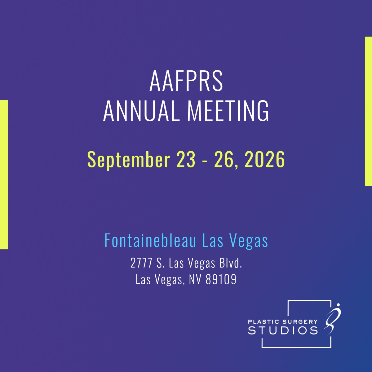 AAFPRS meeting las vegas